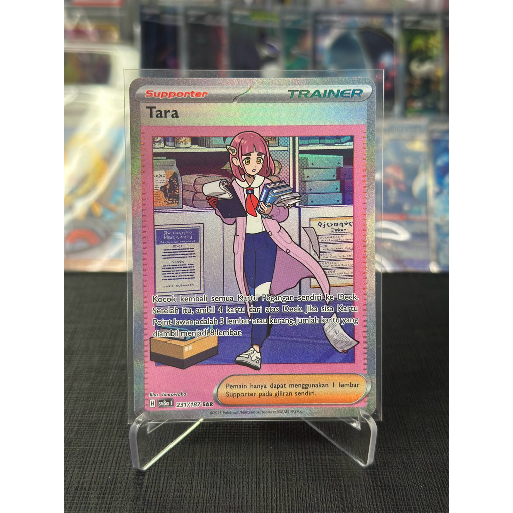 Pokemon Trainer Tara 231/187 SAR Festival Terastal