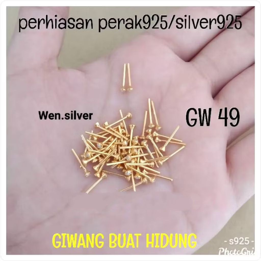 GIWANG TUSUK BAYI DAN ANAK PERAK 925 ASLI