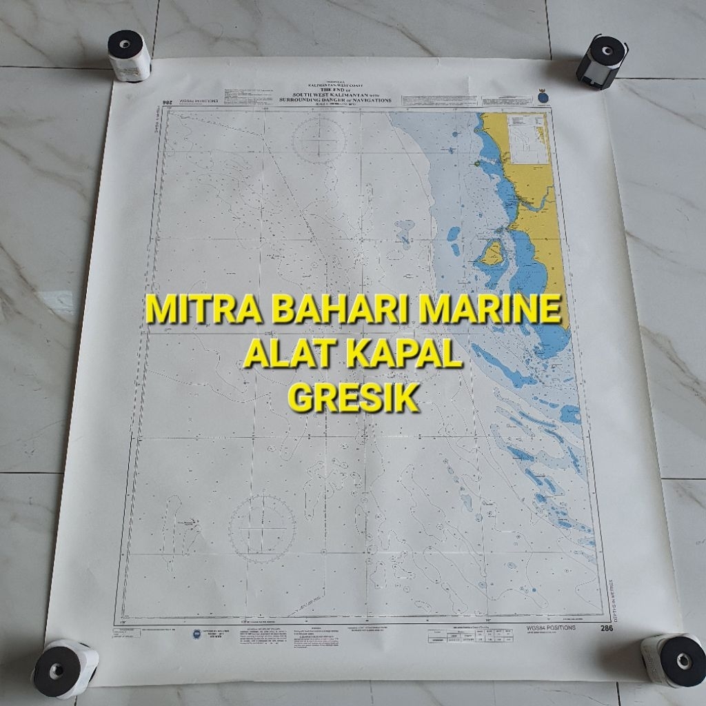 Peta Laut no. 286 / Peta Laut Indonesia