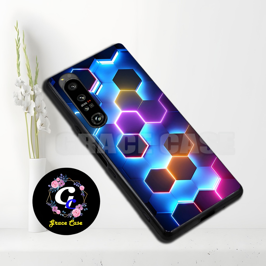 (GC10) Softcase karet Hp - SONY XPERIA 1 MARK 2/MARK 4/XPERIA 5 MARK 3 TERBARU - Motif Abstrak  / Si