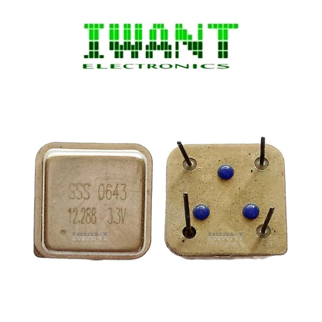 CRYSTAL OSCILLATOR 12.288MHZ KRISTAL 12MHZ