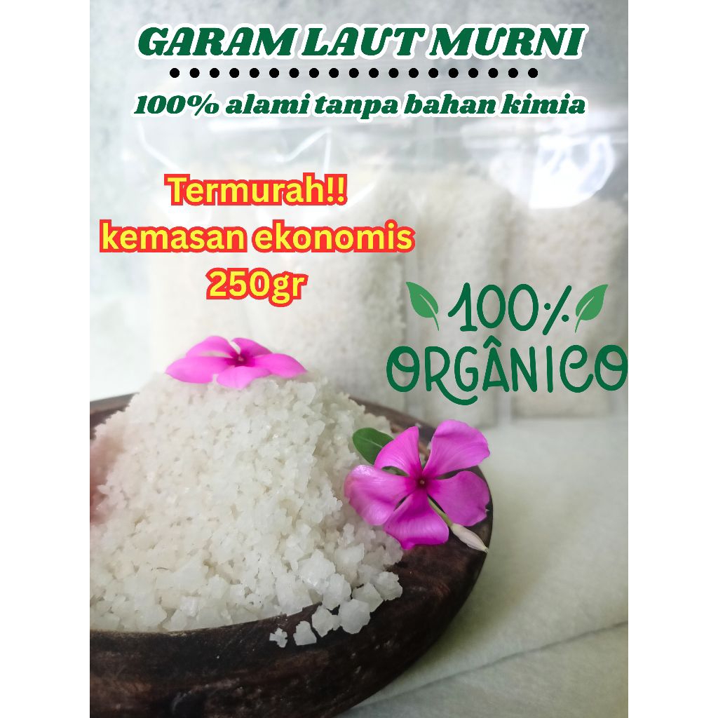 GARAM LAUT MURNI | GARAM KASAR | GARAM KESEHATAN