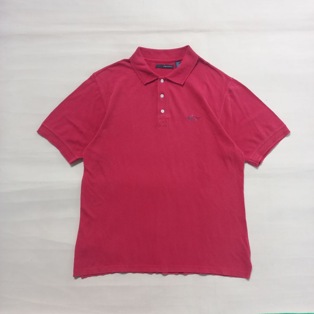 Kaos kerah poloshirt Greg Norman