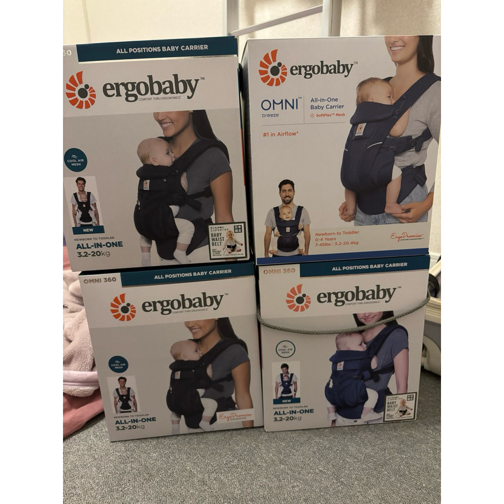 Ergobaby omni breeze navy
