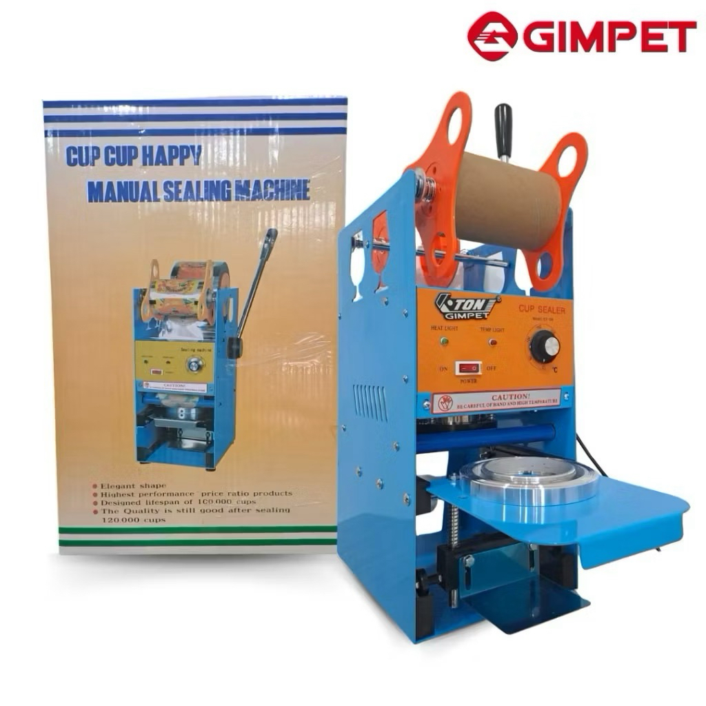 GIMPET CUP SEALER 22 OZ Segel Plastik Minuman Murah Siap kirim Gimpet Cup Sealer 22 Oz untuk usaha m