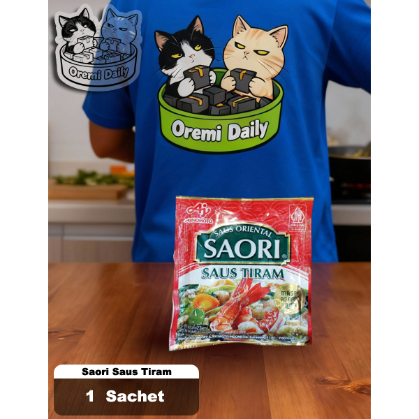 Saori Saus Saos Tiram Oyster Sauce Sauri Sachet Satu 1 Pcs Sachet Bungkus Bukan Renceng