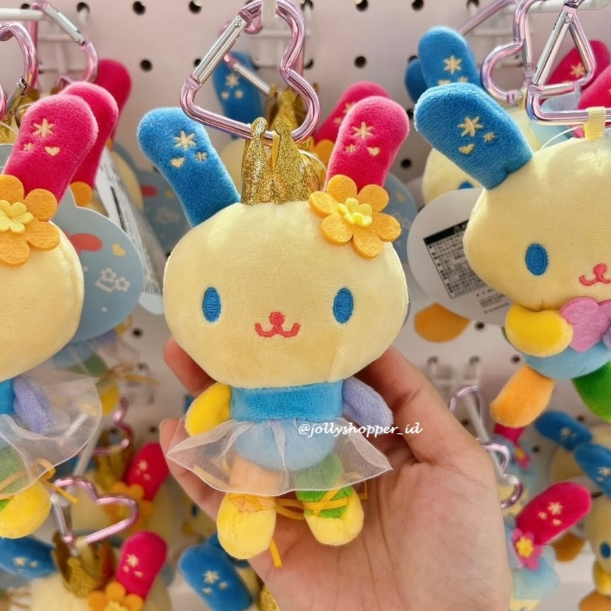 [READY STOCK] Sanrio JAPAN Plush Keychain Usahana Ballerina Boneka Licensed
