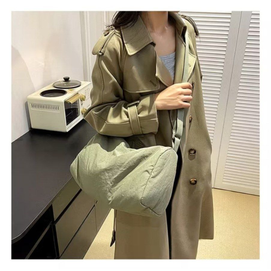 Nylon tas selempang korea / nylon bag plz