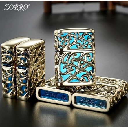 Korek Api ZORRO Modern Naga Ukiran Unik