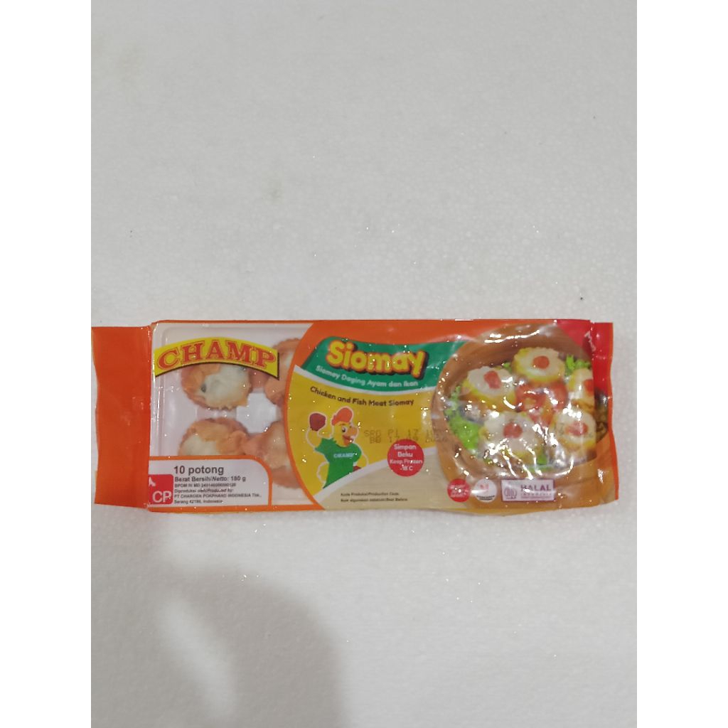 Champ siomay/siomay daging ayam dan ikan 180gr