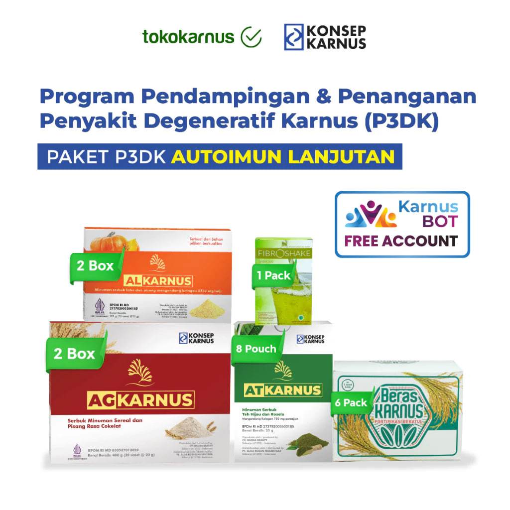 Program Pendampingan Autoimun Konsep Karnus - 30 Hari Lanjutan