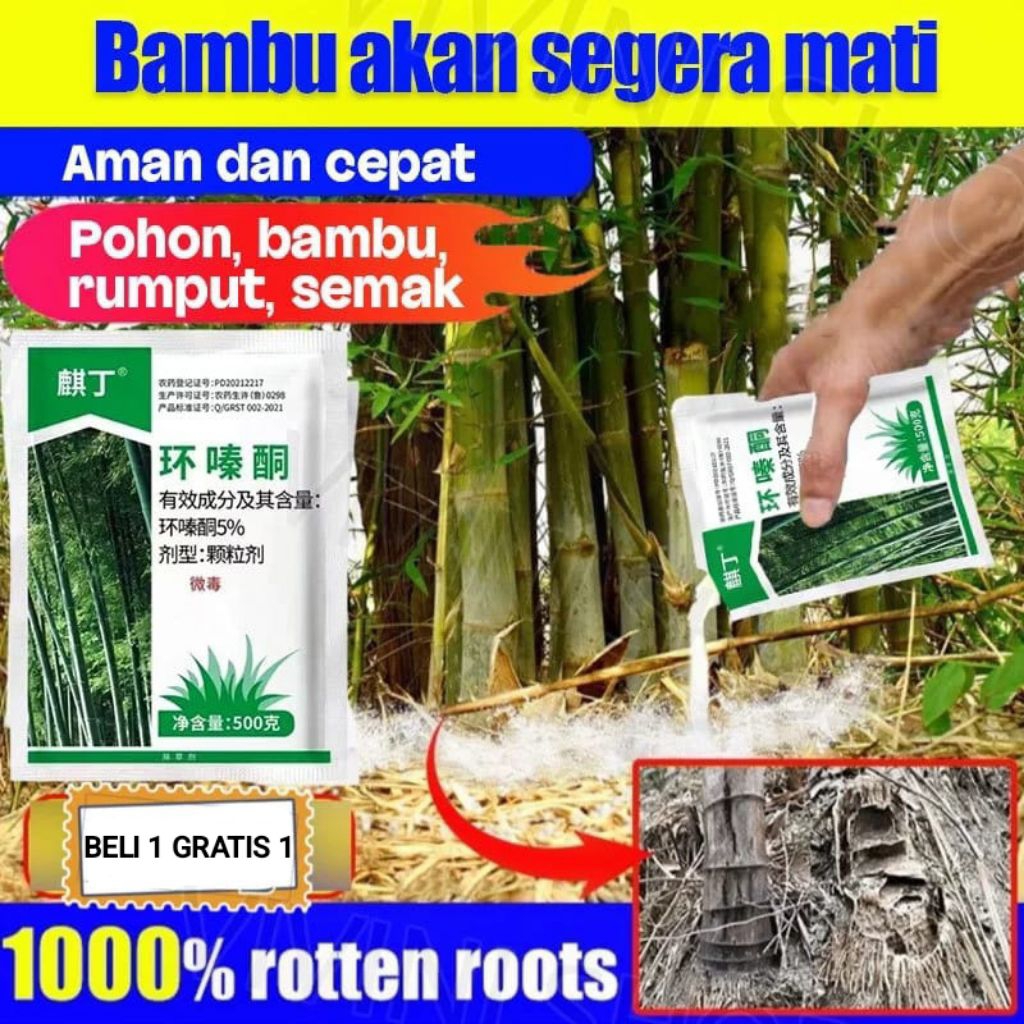 TREE KILLER HERBISIDA BIOLOGIS ORIGINAL PEMBUNUH BAMBU LIAR, RUMPUT LIAR & POHON BESAR