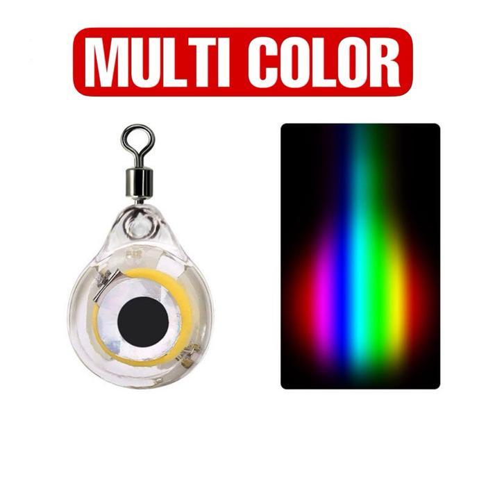 ESCA LED LAMPU MATA IKAN Metal Jig Warna MULTICOLOR