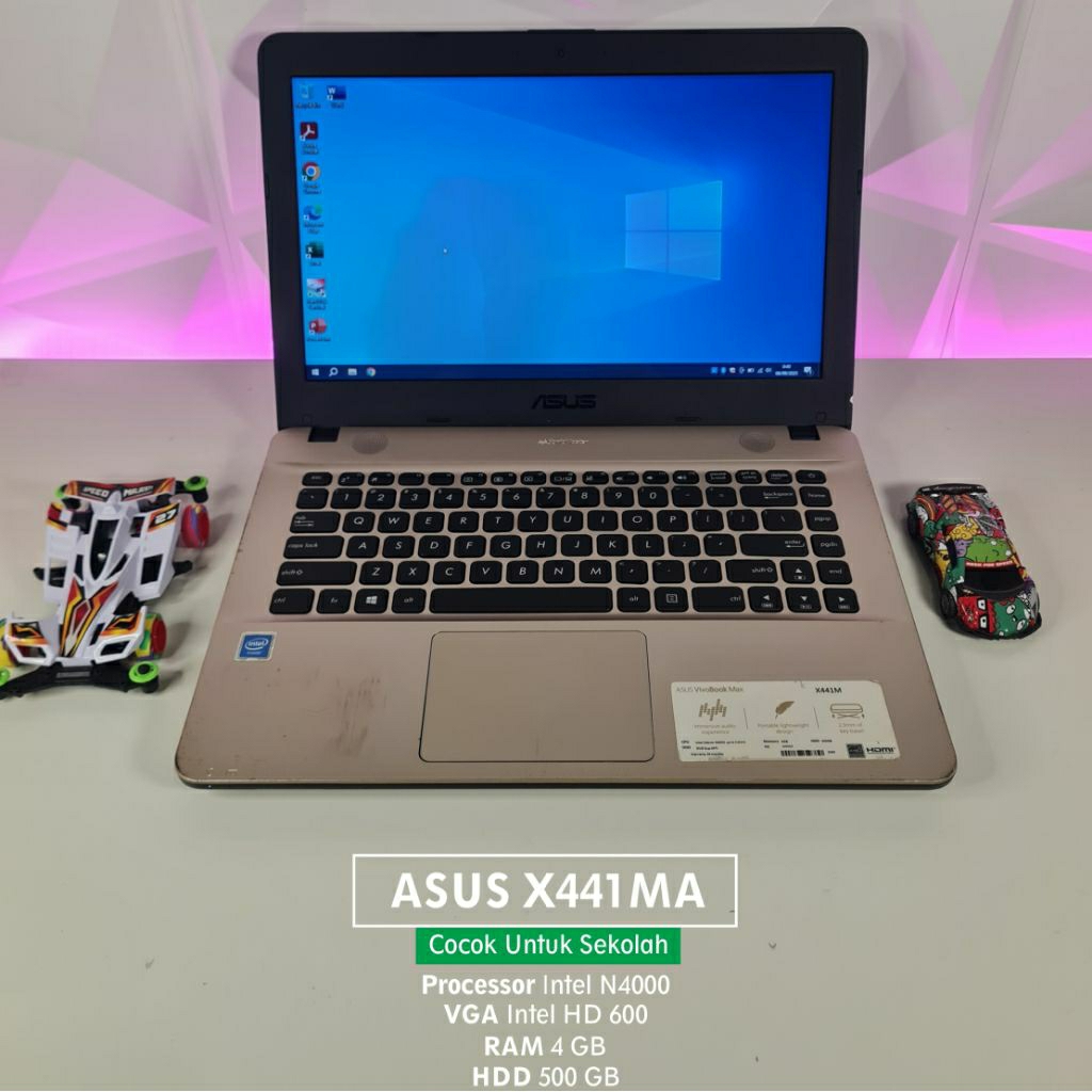 Asus X441MA 14 Inchi Ram 4 GB HDD 500 GB | Bekas