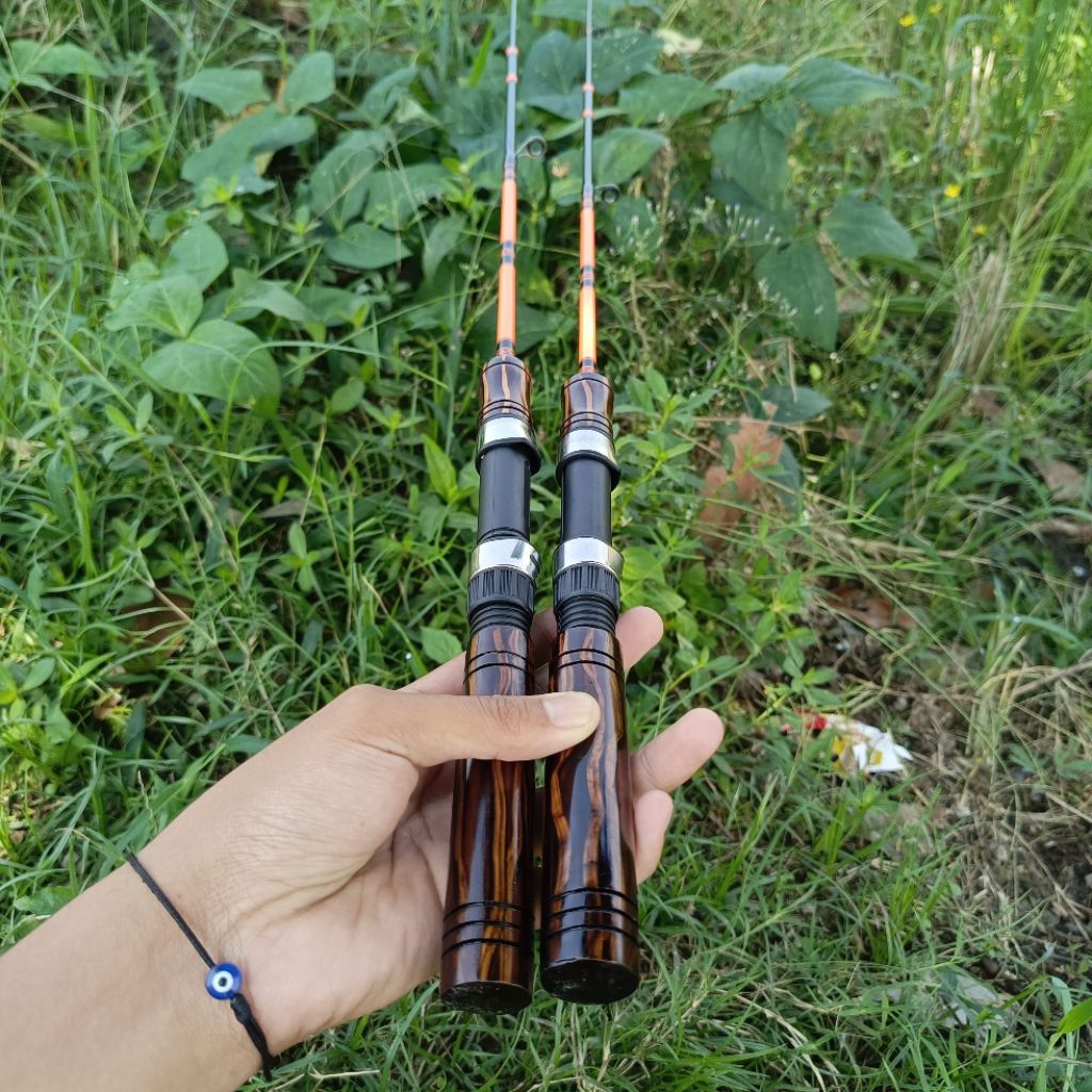 Promo joran pancing udang galah reel