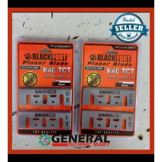 BLACKFOOT K40 MATA PLANER TCT 8MM BLADE WOOD PLANNER BLADE K-40 PISAU