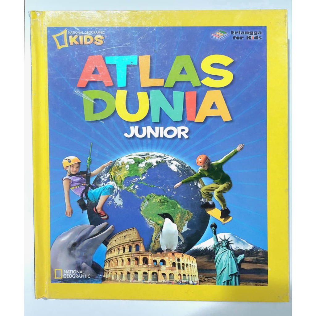 National Geographic Atlas Dunia Junior Erlangga