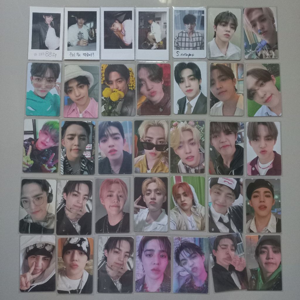 PHOTOCARD SCOUPS SEVENTEEN || PC SCOUPS SEVENTEEN right here best album pob wv GV soco baret stf fee