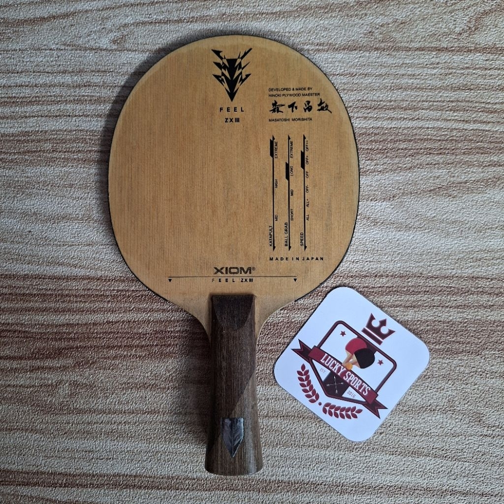 Kayu Xiom Feel ZX III second Tenis Meja Bet Pingpong