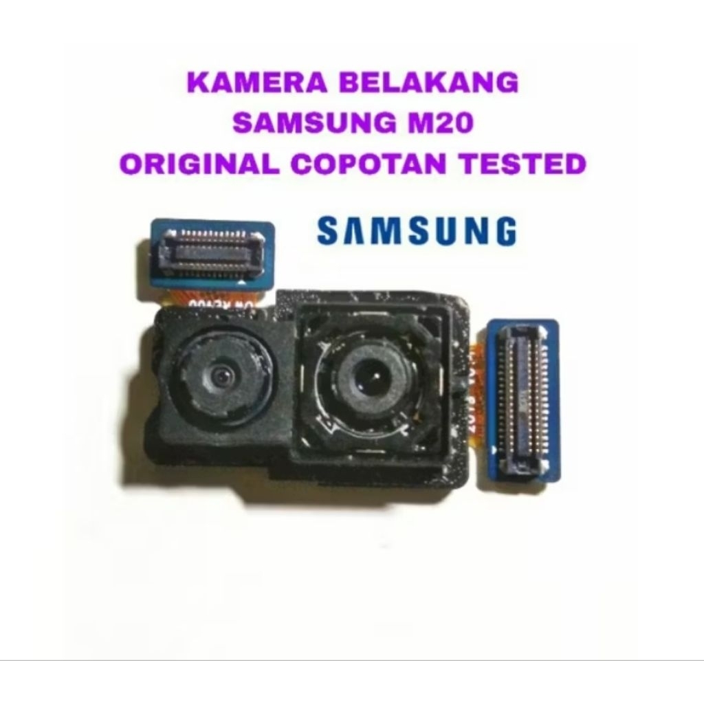 KAMERA BELAKANG KAMERA UTAMA SAMSUNG M20