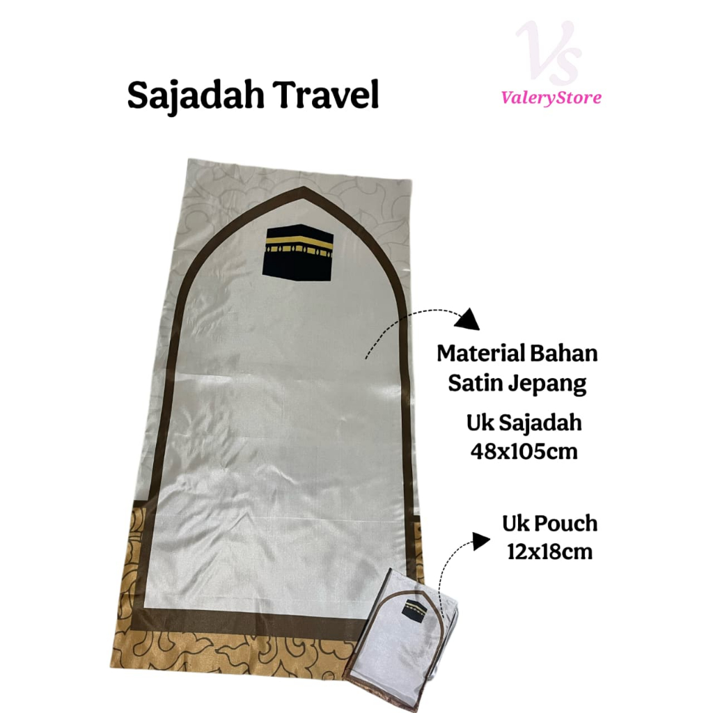 SAJADAH TRAVEL / SAJADAH SOUVENIR TAHLILAN / SOUVENIR HAJI / SOUVENIR AQIKAH DAN SOUVENIR PESTA FREE