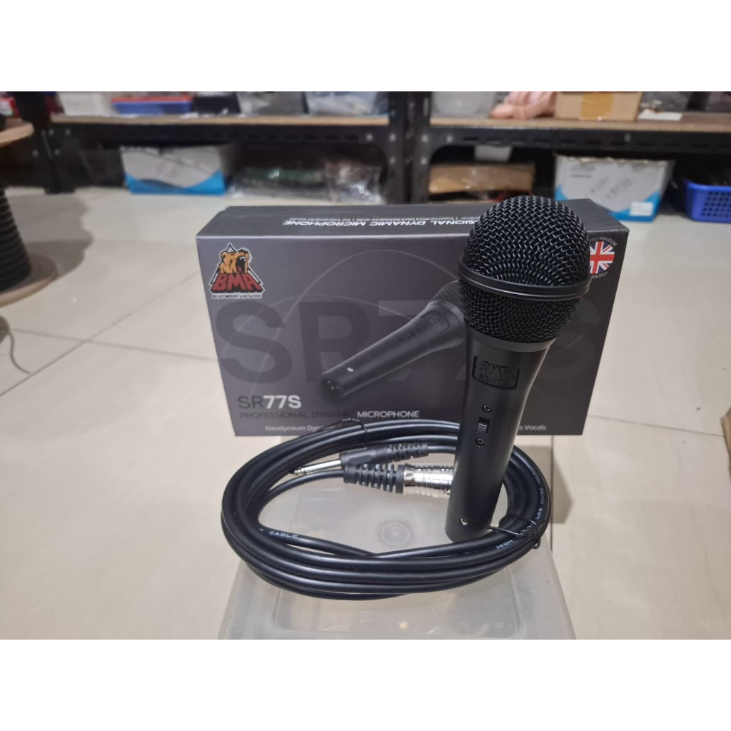 MIC BMA SR-77S MIK KABEL MICROPHONE BMA SR - 77S