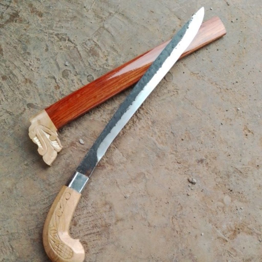 Pisau dapur baja bar