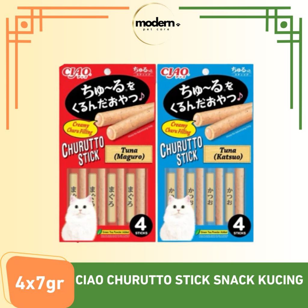 Ciao Churutto Stick Snack Camilan Kucing