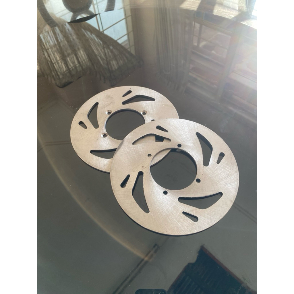 piringan cakram depan minitrail gx50cc