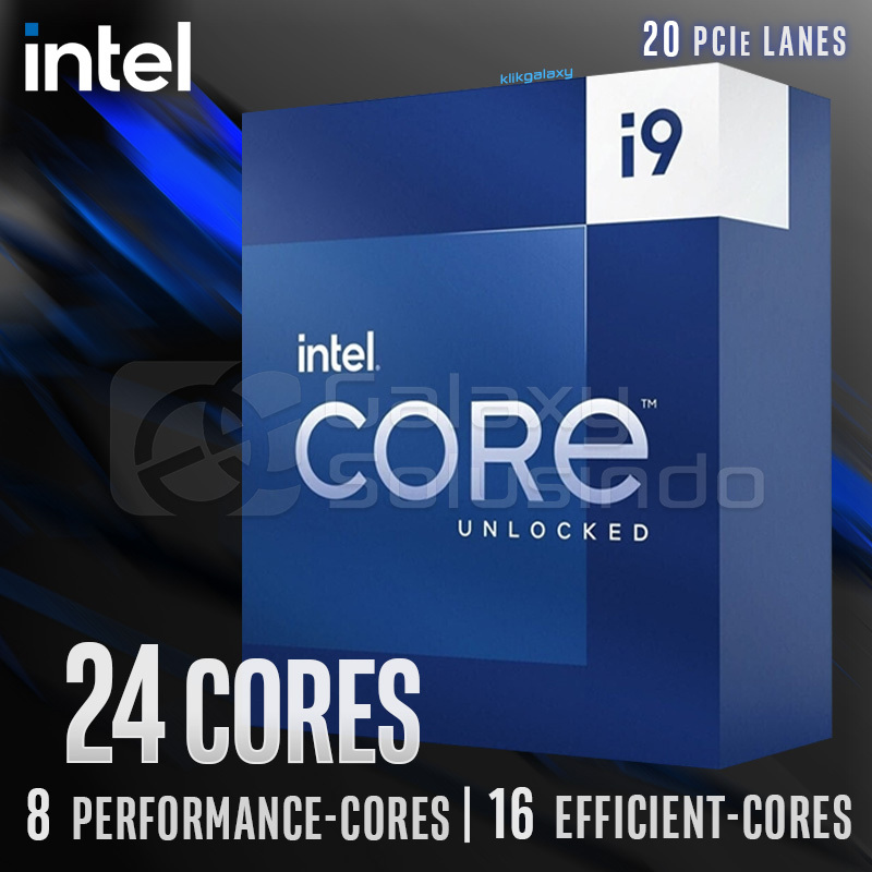 Intel Core  i9-14900K LGA1700 24 Core 32 Thread 14Th Gen Processor Meteor Lake - CG