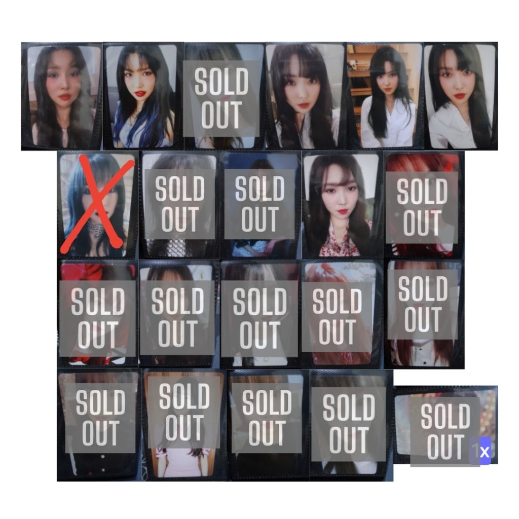 YUJU GFRIEND PHOTOCARDS (PC)