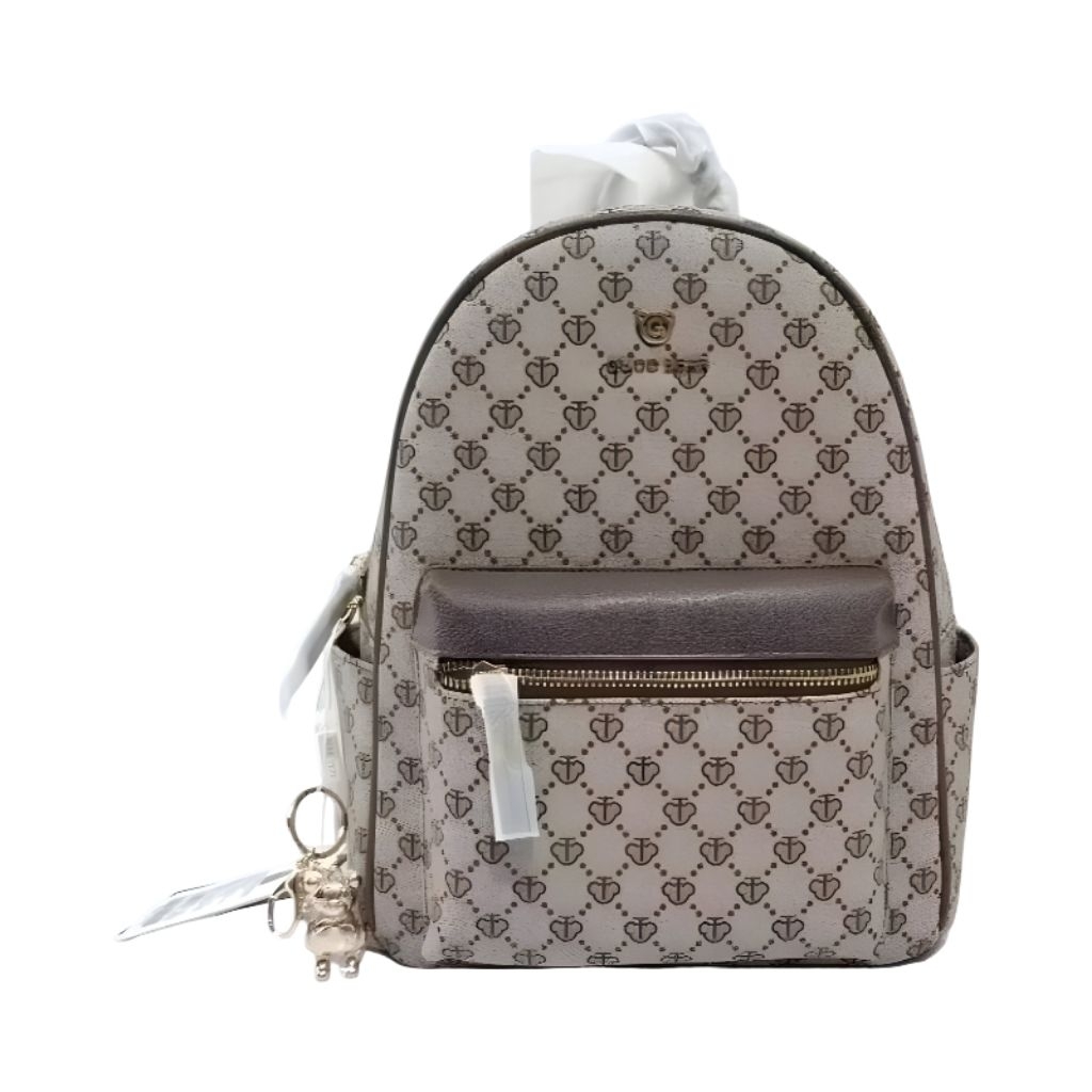 Tas Ttwn Guoo Bear Bangkok Original Gu1141 Large Coklat Brown Ransel Rancel Backpack Punggung Sekola