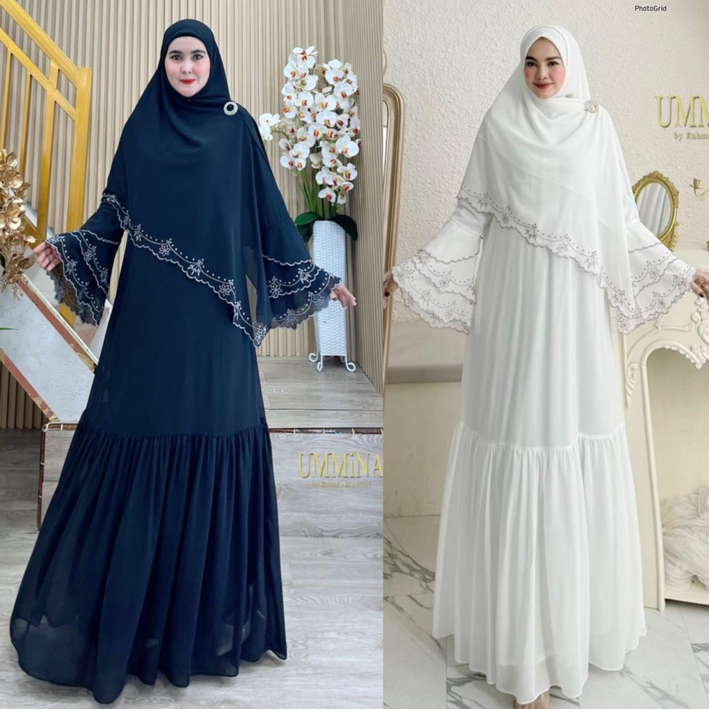 Dhuha Syari bordir by Ummina