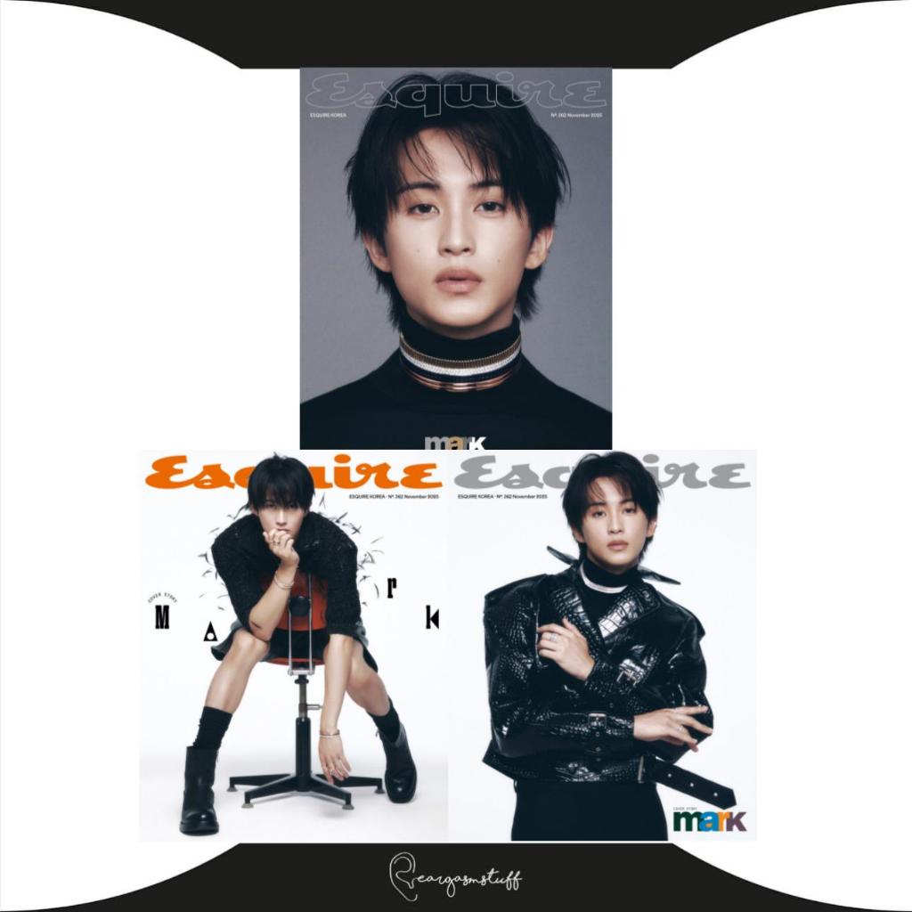 ESQUIRE KOREA MAGAZINE NOVEMBER 2025 MARK NCT / YOOK SUNGJAE / KIIIKIII HAUM / MAJALAH