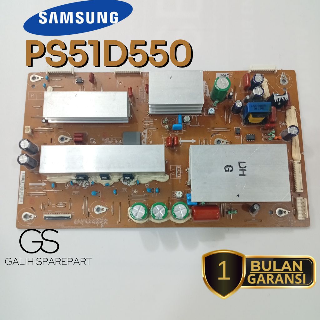 MESIN TV PLASMA / Y MAIN TV SAMSUNG PS51D550 Y MAIN - Y SUS - Y SUSTAIN TV SAMSUNG
