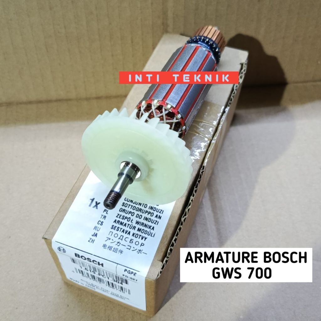 Armature untuk Bosch GWS 700  mesin gerinda 4" angker original