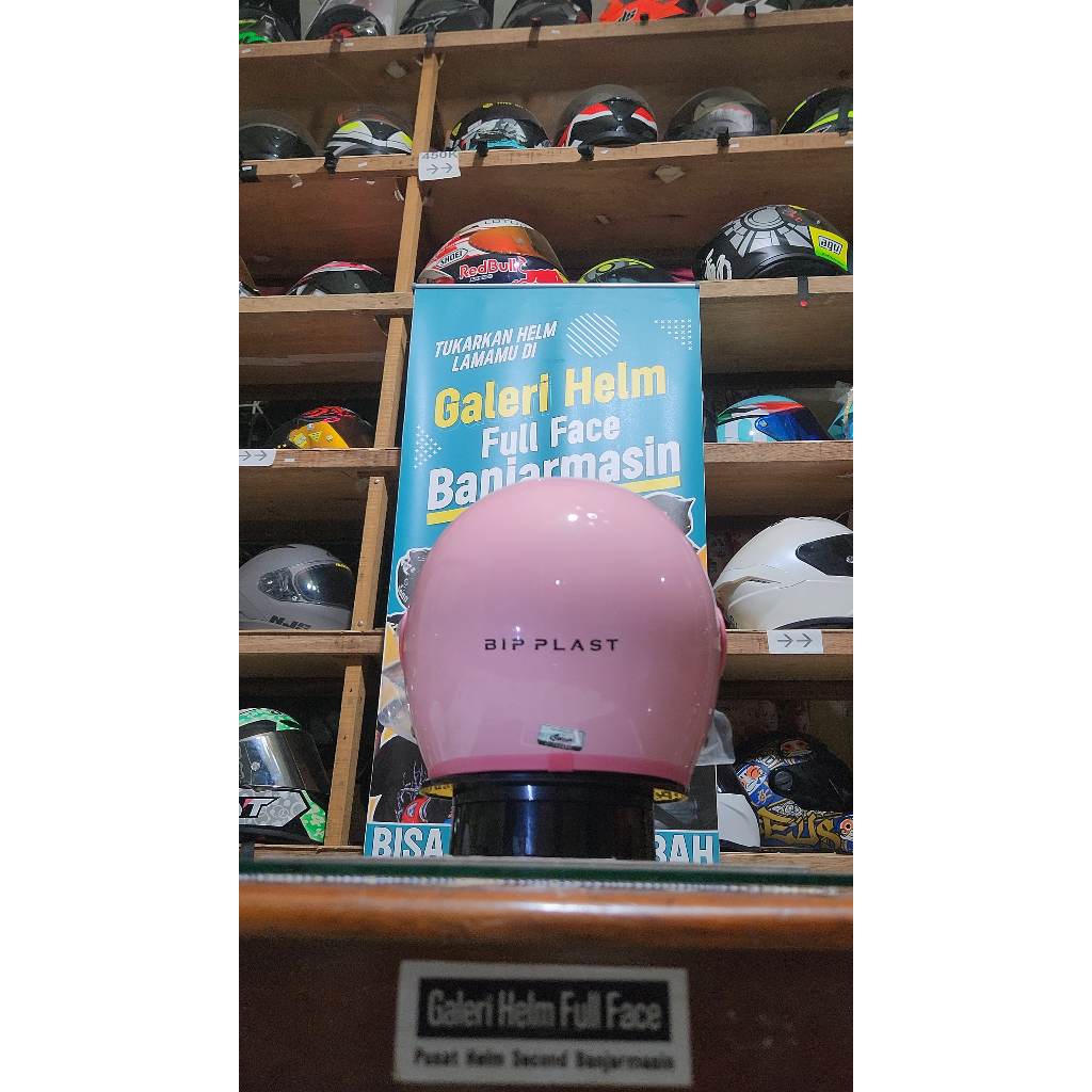 Helm Retro Hijab Pilot BIP Plast