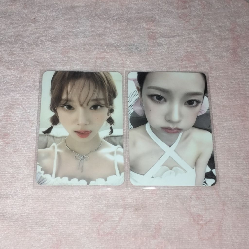 [ read desc ] wts want to sell official photocard aespa winmel karmol winter melet sg24 karina cimol