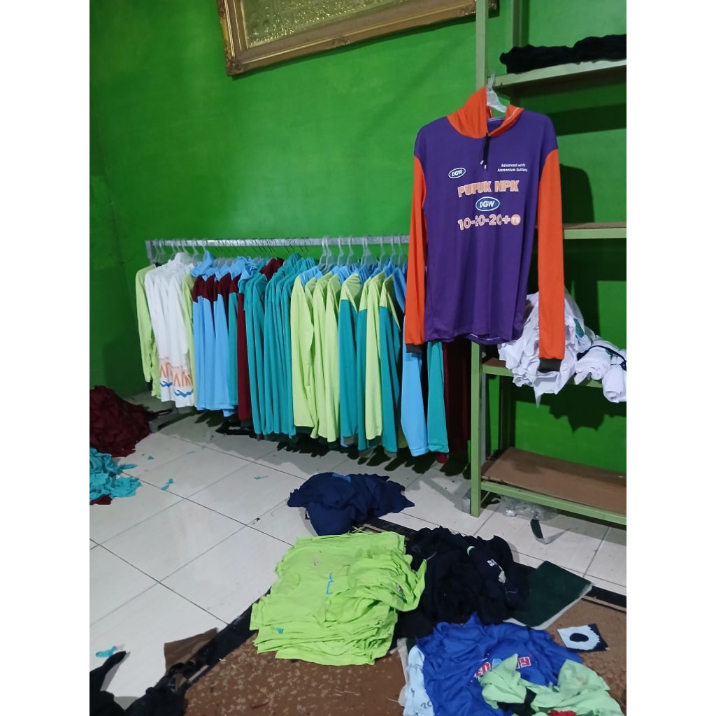 kaos tani  untuk pekerja lapangan