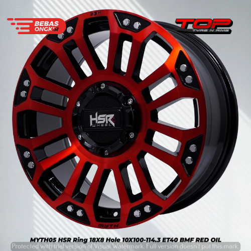 velg mobil original r18 hsr myth05 | pelek untuk xtrail rush terios civic new avanza ring 18