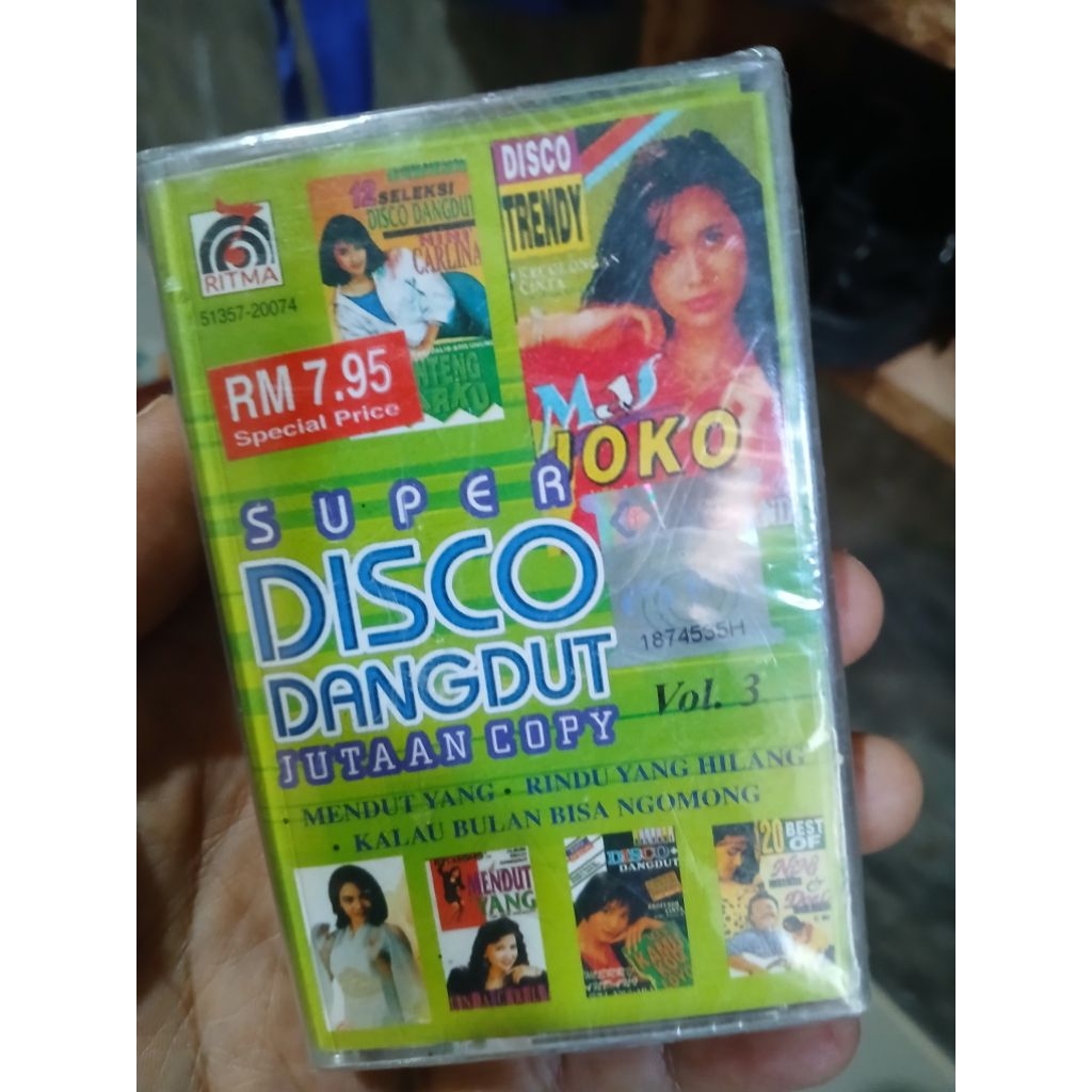 kaset pita import disco dangdut terbaik