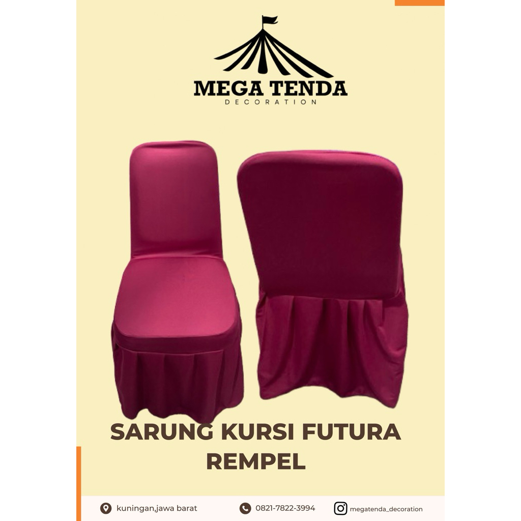 sarung kursi futura rempel// sarung kursi futura