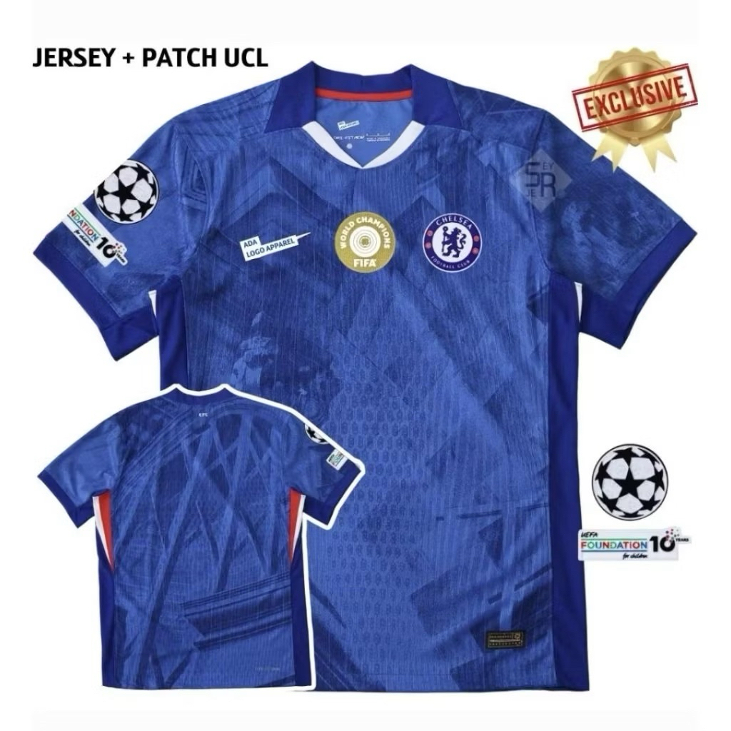 Jersey Bola Chelsea Home musim 2025 2026 Jersey CHELSEA 3RD