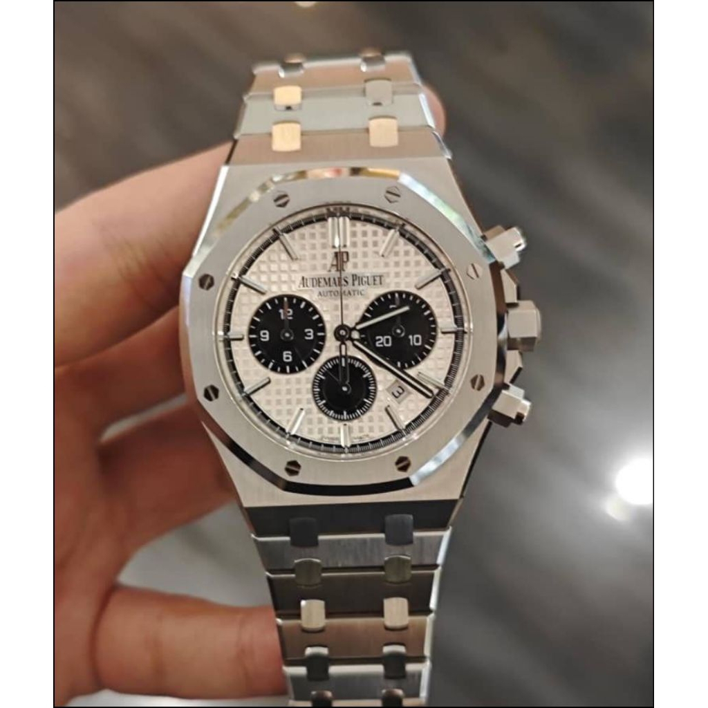 JAM TANGAN AP RYL OAK CHRONOGRAPH SWISS MATIC CLONE