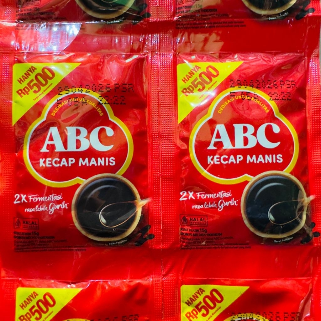 Kecap Manis ABC per Sachet Kecil