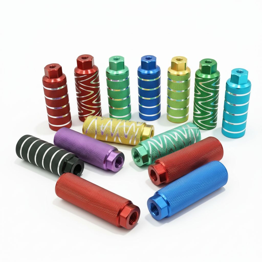 Jalu pijakan kaki PEG sepeda no sambungan Alloy CNC untuk BMX MTB street flatland