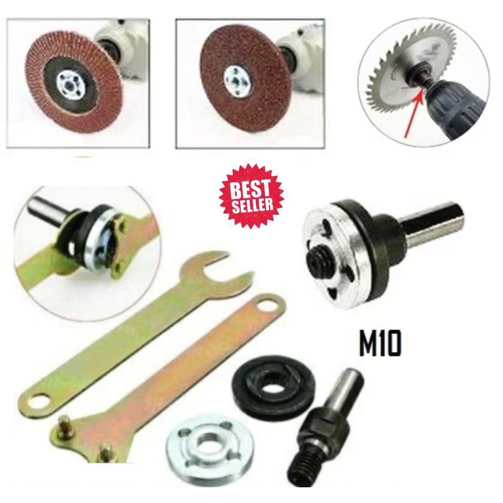 Adaptor Bor Gerinda Set Bor Menjadi Gerinda