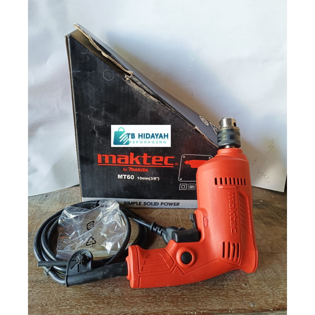 Mesin Bor Listrik Maktec MT60 By Makita Original