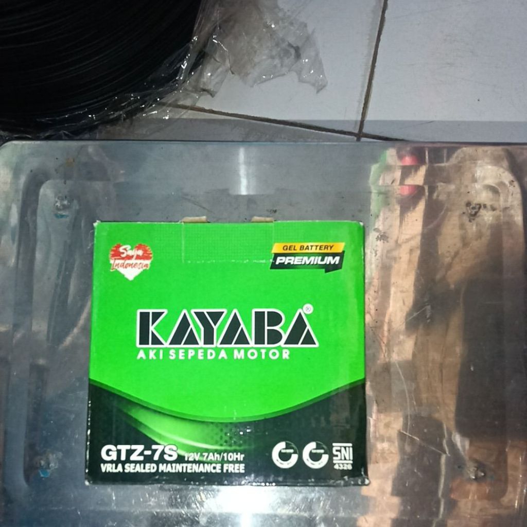 AKI KERING KAYABA HIJAU GTZ-7S PREMIUM 7A