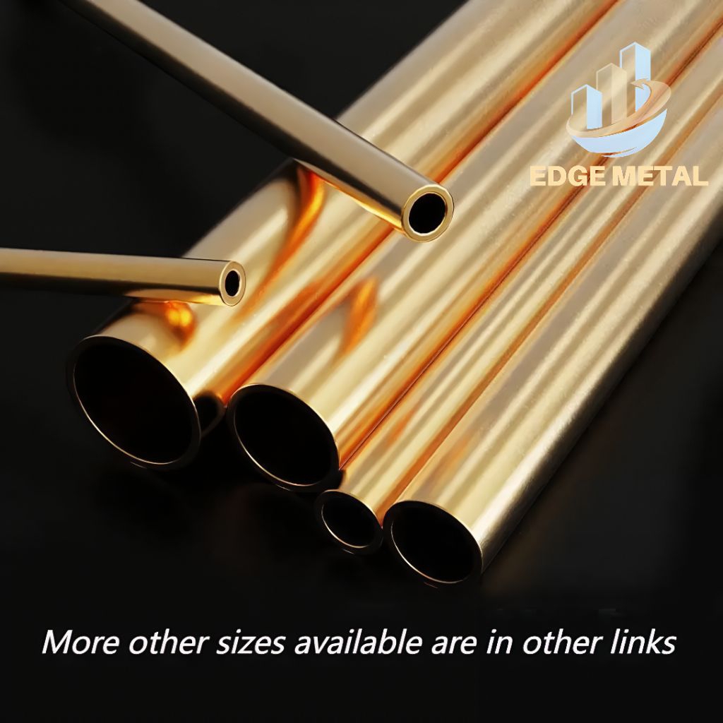 TABUNG KUNINGAN | OD 22MM X T 1.5MM X PER 1CM | KAPILER KUNINGAN